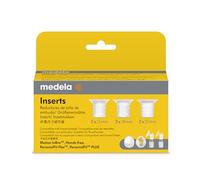 Medela juego de insertos de repuesto, paquete con 2 de 15mm, 2 de 18mm y 2 de 21mm