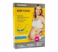 Medela Sujetador de lactancia Keep Cool 1 un. White L
