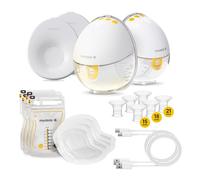 Medela Motion InBra - Extractor de leche eléctrico portátil - Tecnología científica, diseño anatómico discreto, ajuste personalizado para el 95% de los tamaños, ligero, recargable