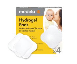 Medela parches de hidrogel, alivian el dolor y enfrían los pezones doloridos o agrietados, esterilizados y empacados individualmente, paquete de 4