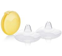 Medela Pezoneras Contacto De Silicona Suave Con Funda 16 Mm Talla S