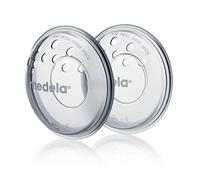 Medela Protectores de pezones, Sin BPA, hechos de silicona suave, con orificios de ventilación transpirables, incluye 2 copas