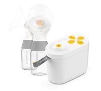 Medela Pump In Style - Extractor de leche tradicional profesional, clínicamente probado, eficiencia hospitalaria, bomba eléctrica doble portátil compacta con protectores de pecho PersonalFit Plus
