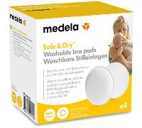 Medela Discos Absorbentes Lavables 4uds