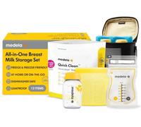Medela Juego de almacenamiento de leche materna todo en uno para transportarla con seguridad 1 un.