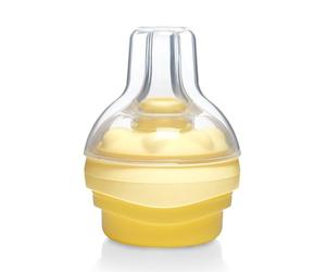 Medela Slow Flow BPA- Breastmilk Teat with 250 ml Bottle - Teat with zer and fridge safe bottle, for expressing, storing and feeding