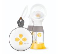 Medela Swing Maxi Extractor de leche eléctrico doble, más leche en menos tiempo, recarga mediante USB, embudos PersonalFit Flex y tecnología 2-Phase Expression