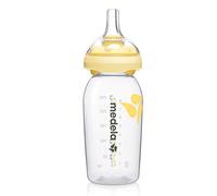 Medela Tetina para biberón Calma, Tetina para biberón para usar con biberones de recogida de Medela, Fabricada sin BPA, Sistema de aireación, 250 ml