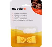 Medela Válvulas y membranas de repuesto para extractor de leche - Piezas de repuesto para extractor de leche Medela Swing, Mini Electric y Harmony