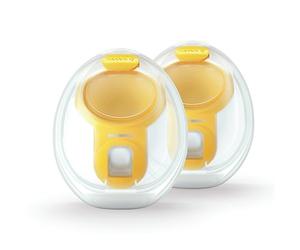 Medela Vasos de colección manos libres, compatibles con Freestyle Flex, bomba con estilo con MaxFlow y Swing Maxi extractores eléctricos, 1 juego de 2 tazas