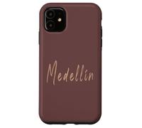 Medellín Colombia Diseño Vintage Elegante Carcasa para iPhone 11