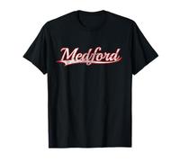 Medford Oregon Rogue Valley Vintage Varsity Distressed Camiseta