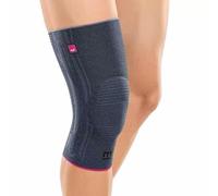 medi Genumedi Rodillera - Extra Ancho - Talla 4 - Con agradable rótula - Color: Plata - para estabilizar la articulación de la rodilla
