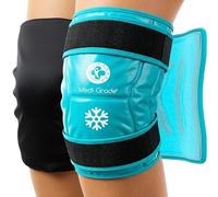 Medi Grade Bolsa Rodillera de Gel de Hielo para la Rodilla - Bolsa de Gel Frío Flexible para Heridas y Cirugías con Funda que Retiene el Frío para Alivio del Dolor