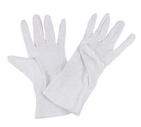 Medi-Inn 12 Par Guantes de Algodón Guantes Tricota Blanco Blanqueado - blanco, XX-Large