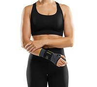 medi Manumed Active E+motion 3.0 - Muñequera deportiva (derecha, talla II, correa con almohadilla de cuarzo, barra estabilizadora ergonómica, apertura de correa, gestión óptima de la humedad)