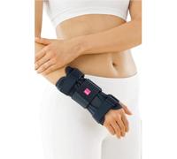 medi Manumed - Muñequera de compresión para estabilización de la muñeca (ajustable, talla 0), color gris