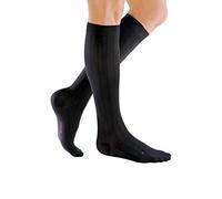medi Medi mediven for men AD Calcetines Altos KKL 2 Punta del Pie Cerrada I Longitud - IV Longitud Normal, Negro