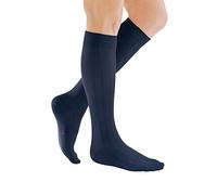 medi Medi mediven for men AD Calcetines Altos KKL 2 Punta del Pie Cerrada I Longitud - V Longitud Normal, Azul Marino