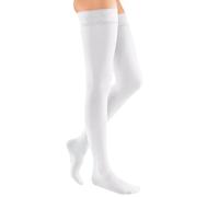 Medi mediven Elegance KKL 2 AG Muslo Medias topband Basic punta abierta normal Blanco blanco Talla:i