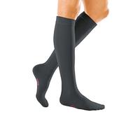 medi - Mediven Forte Medias de Compresión - Medias de Compresión Médicas CCL 3 para Hombre y Mujer - Medias de Compresión Clase 3 - Talla I - Punta Abierta - Negro