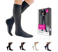 Medi para Hombres Calcetines clásicos hasta la rodilla - 15-20 mmhg Gris IV Reg C040234