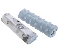 Medi Partners Cintura Spallacci per Passeggini Seggiolini Auto per Bambini Baby 100% Cotone Minky 1 Paio 18x13 cm Passeggino Bifacciale Auto Sportiva