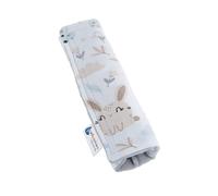 Medi Partners Protector de cinturón de seguridad de coche 17x22cm Niño 100% algodón Minky Puntos de fricción de doble cara para coches deportivos