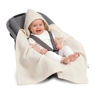 Medi Partners Manta de Muselina para Bebe Recien Nacido Saco bebé - 100% Algodón de Felpa Multifuncion 85x85cm Doble Cara para cochecitos Suave y Mullido (Hoja de Olivo)
