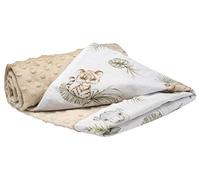 Medi Partners Mantas para Bebés 75x100cm Multifunción 100% Algodón Öko-Tex Confortable Minky Cochecito Suave y Mullida Universal