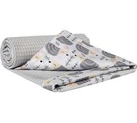 Medi Partners Mantas para Bebés 100% Algodón Waffle 75x100cm Delgada Sin Relleno Multifuncional Reversible Suave Delicada