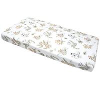 Sábana Bajera Ajustable 60x120cm 100% algodón Ropa de Cama para bebés Medi Partners colchón Saco de Dormir Cuna (Safari)