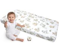 Sábana Bajera Ajustable 60x120cm 100% algodón Ropa de Cama para bebés Medi Partners colchón Saco de Dormir Cuna (Safari)