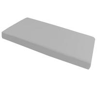 Medi Partners Sábana Bajera Ajustable 60x120cm 100% algodón Ropa de Cama para bebés colchón Saco de Dormir Cuna (Gris)