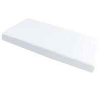 Medi Partners Sábana Bajera Ajustable 60x120cm 100% algodón Ropa de Cama para bebés colchón Saco de Dormir Cuna (Blanco)