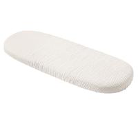 Medi Partners Sabanas Cuna Bebe 86x40 Sabana Bajera Capazo Funda Colchon Combiador para Carro - 100% Algodón Muselina Universal Minicuna Moises Sábanas Carrito (Beige)