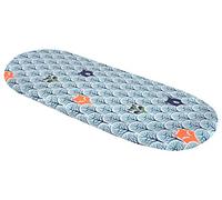 Sábana Bajera Ajustable para Cochecito de bebé, 86 x 40 cm, 100% algodón, Protector de colchón para bebé (Bosque con Menta)