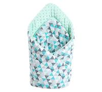 Medi Partners Saco de Dormir recién Nacido Minky 100% Algodón 75x75cm Todo el año Croissant para niños Multifuncional Antialérgico