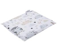Medi Partners Almohada de hueso de cereza grande Cojín Térmico 500g Rectangular 20x25cm eco natural 100% algodón terapia de calor + frío terapia de masaje (Claro de los animales)