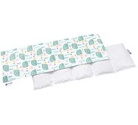 Medi Partners Almohadilla térmica hueso de cereza 60x20cm 800g 100% Algodón 5 cámaras Grande Terapias de frío Funda Extraíble (Erizos de menta)