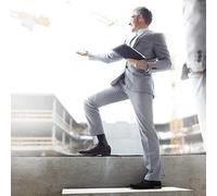 Medi ven Active CCL2 - Medias de compresión Kurz (37-42 cm), color marrón