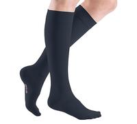 medi ven elegance CCL1 AD Medias de compresión cortas (34-38 cm) VII azul marino, azul marino