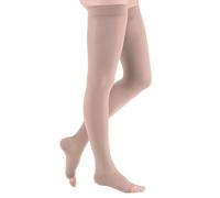 medi ven plus CCL2 AG Medias por muslo punta abierta cortas (62-71 cm) IV cachemira