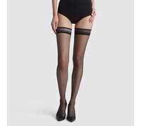 Media con liga autoadherente Dim up Fascination 15 deniers Mujer Talla T2. Color Negro