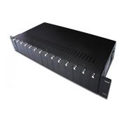 Media Converter Chassis, 14 Slots, 2U for DN-82x1x, DN-82x2x and DN-82x3x Series