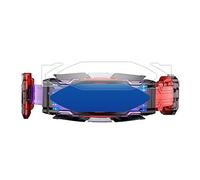 Media Cover Market Bandai Kamen Rider Gats - Cinturón de transformación para DX Vision Driver [Juego de 3] Película protectora LCD de alta dureza 9H azul corte claro brillante