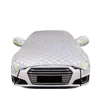 Media Cubierta De Coche para Hyundai New 5 Seats Santafe 2010-2012,Funda Protectora contra El Granizo,Funda Protectora para Medio Coche,Antipolvo Anti-UV,Silver