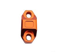 Media cubierta de freno de motocicleta todoterreno con diseño moderno que mejora el rendimiento y el estilo (naranja)