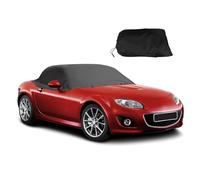 Media Funda de Coche para Mazda MX-5 NA NB 1989-2023, 300D Impermeable Media Funda Superior para Mazda MX-5 MK1 MK2 MK2.5, Exterior Media Fundas de Coche Sol Nieve Polvo UV Todo Tiempo Protección