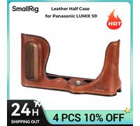 Media funda de cuero SmallRig para Panasonic LUMIX S9 4703 Leather Half Case